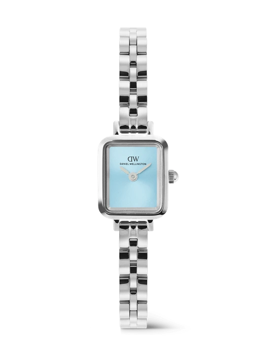 Zdjęcie produktu Daniel Wellington DW Watch Quadro Mini Arch 3-Link Ice-Blue Silver 15mm