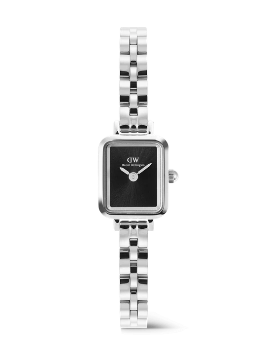 Zdjęcie produktu Daniel Wellington DW Watch Quadro Mini Arch 3-link Onyx Sunray Silver 15.4X18.2mm