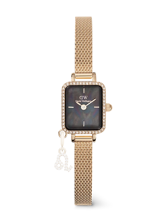 Zdjęcie produktu Daniel Wellington DW Watch Quadro Mini Crystal Zodiac Evergold 15.4x18.2mm Gold
