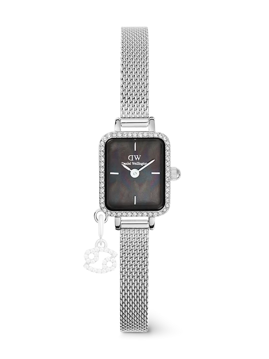 Zdjęcie produktu Daniel Wellington DW Watch Quadro Mini Crystal Zodiac Sterling 15.4x18.2mm Silver