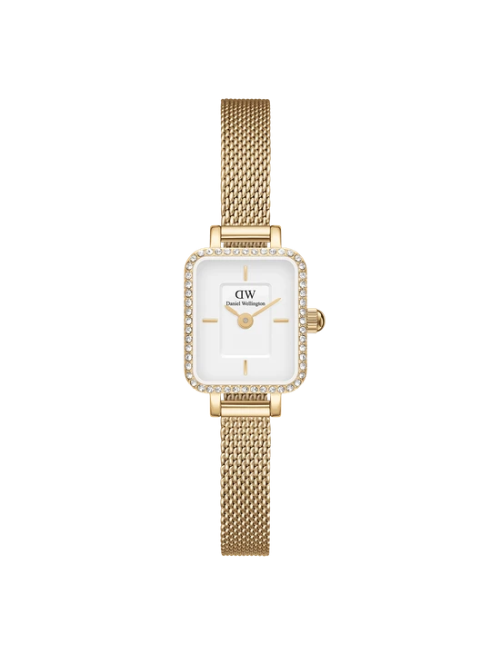 Zdjęcie produktu Daniel Wellington DW Watch Quadro Mini Lumine Bezel Gold 15.4x18.2mm