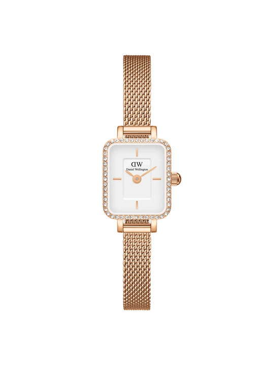 Zdjęcie produktu Daniel Wellington DW Watch Quadro Mini Lumine Bezel Rose Gold 15.4x18.2mm