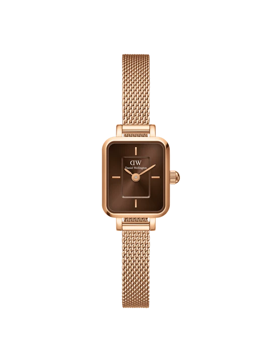 Zdjęcie produktu Daniel Wellington DW Watch Quadro Mini Melrose Amber 15.4x18.2mm Rose Gold