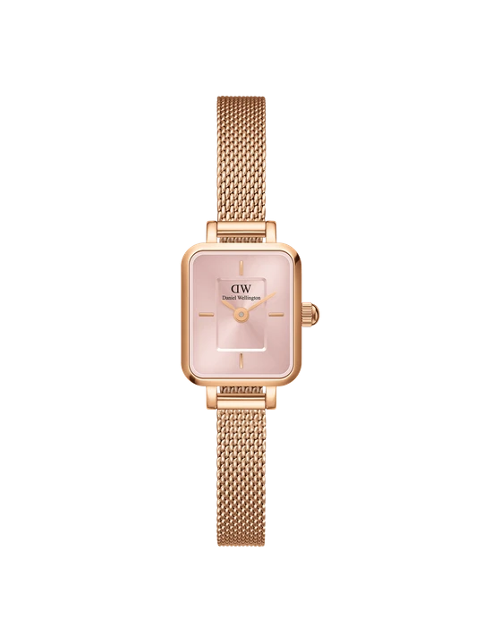 Zdjęcie produktu Daniel Wellington DW Watch Quadro Mini Melrose Blush 15.4x18.2mm MIC Rose Gold