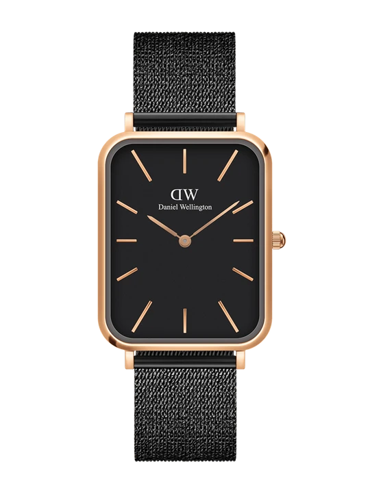 Zdjęcie produktu Daniel Wellington DW Watch Quadro Pressed Ashfield B Rose Gold 29x36.5mm
