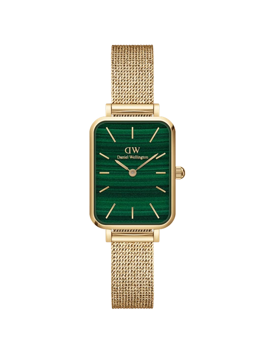 Zdjęcie produktu Daniel Wellington DW Watch Quadro Pressed Evergold Green 20x26mm Gold