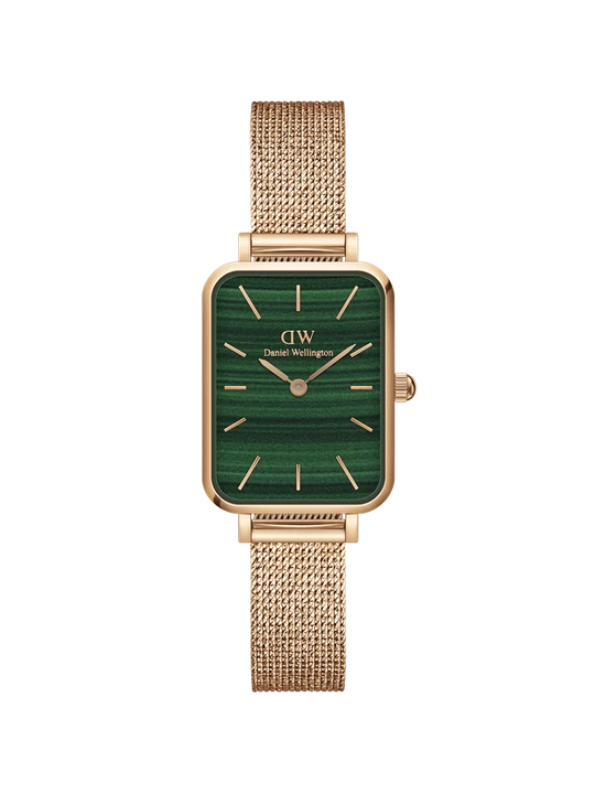 Zdjęcie produktu Daniel Wellington DW Watch Quadro Pressed Melrose Green 20x26mm MIC Rose Gold
