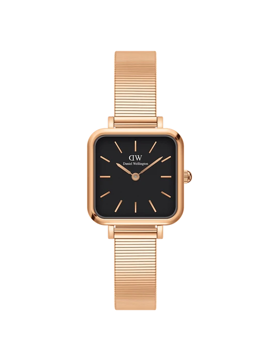 Zdjęcie produktu Daniel Wellington DW Watch Quadro Studio Black Rose Gold 22x22mm MIC