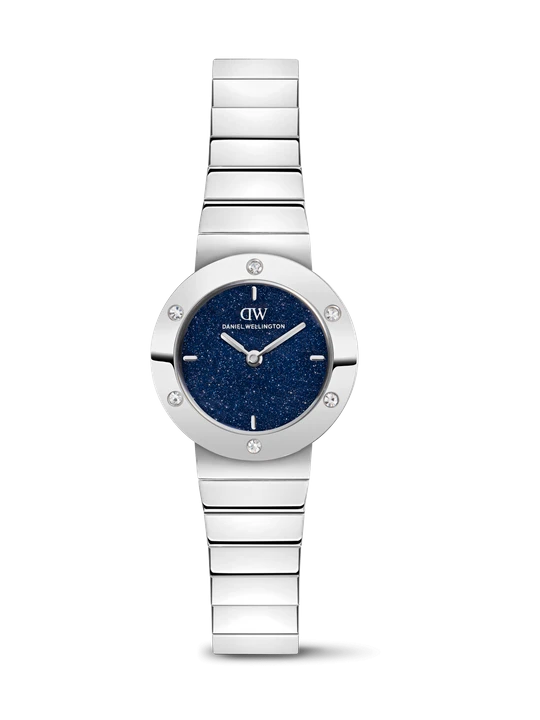 Zdjęcie produktu Daniel Wellington DW Watch Stella Piano-Link Crystal Blue-Sandstone Silver 24mm