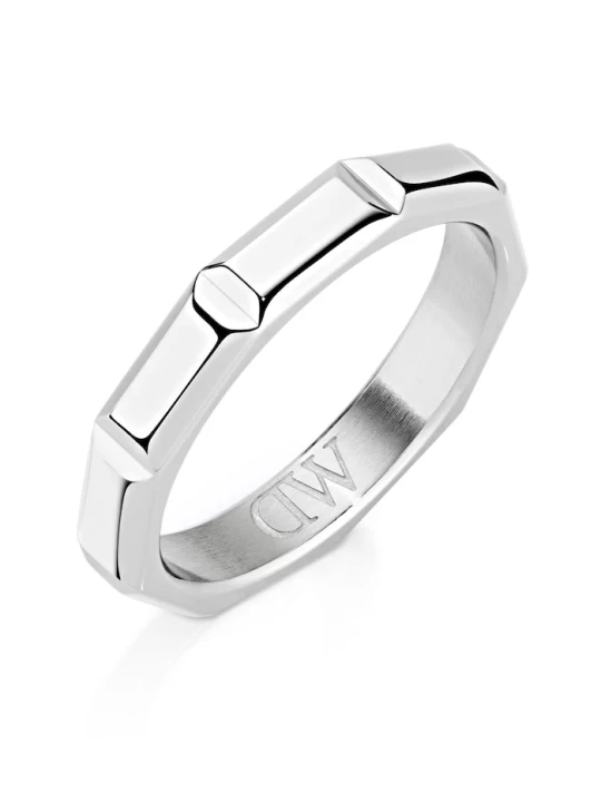 Zdjęcie produktu Daniel Wellington pierścionek damski ze stali nierdzewnej Bric Ring Icon srebrny