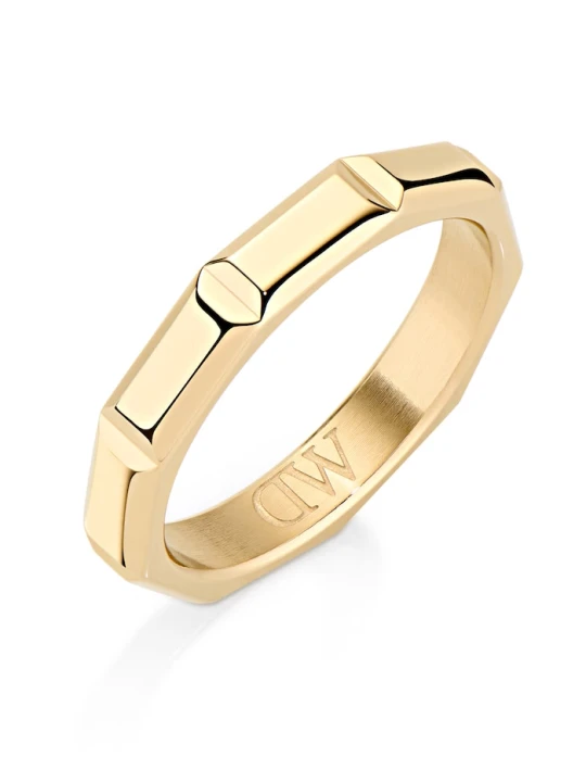 Zdjęcie produktu Daniel Wellington pierścionek damski ze stali nierdzewnej Bric Ring Icon złoty