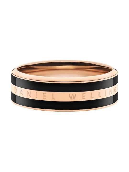 Zdjęcie produktu Daniel Wellington pierścionek Emalie Ring Black RG 52 różowy