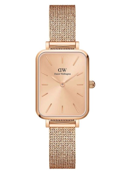 Zdjęcie produktu Daniel Wellington zegarek Quadro 20X26 różowy