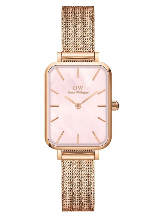 Zdjęcie produktu Daniel Wellington zegarek Quadro 20X26 różowy