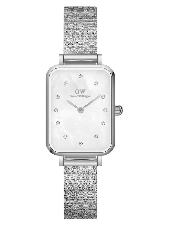 Zdjęcie produktu Daniel Wellington zegarek Quadro 20x26 Lumine srebrny