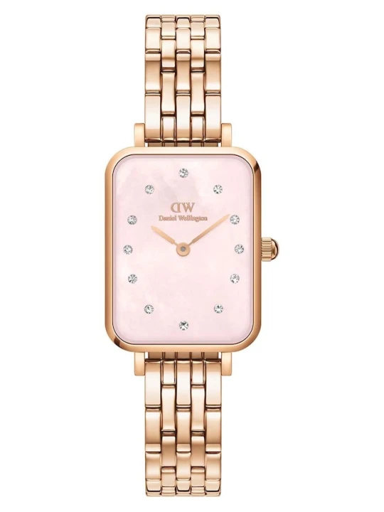 Zdjęcie produktu Daniel Wellington zegarek Quadro Lumine 20x26 Link złoty