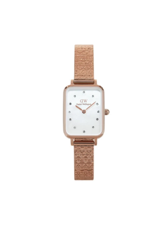 Zdjęcie produktu Daniel Wellington Zegarek Quadro Lumine Pressed Piano DW00100578 Złoty
