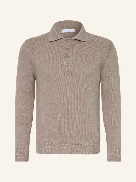 Zdjęcie produktu Daniele Fiesoli Koszulka Polo Z Dzianiny beige