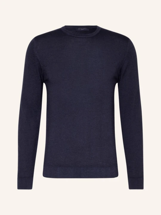Zdjęcie produktu Daniele Fiesoli Sweter Z Wełny Merino blau GRANATOWY