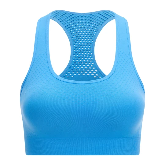 Zdjęcie produktu Dare 2b Biustonosz sportowy damski szybkoschnący Don't Sweat It III Niebieski