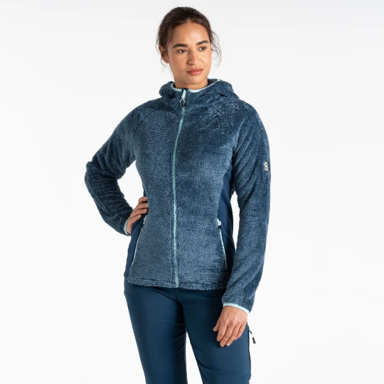 Zdjęcie produktu Dare 2b Bluza damska z kapturem Torrek Mountain Pro Niebieski