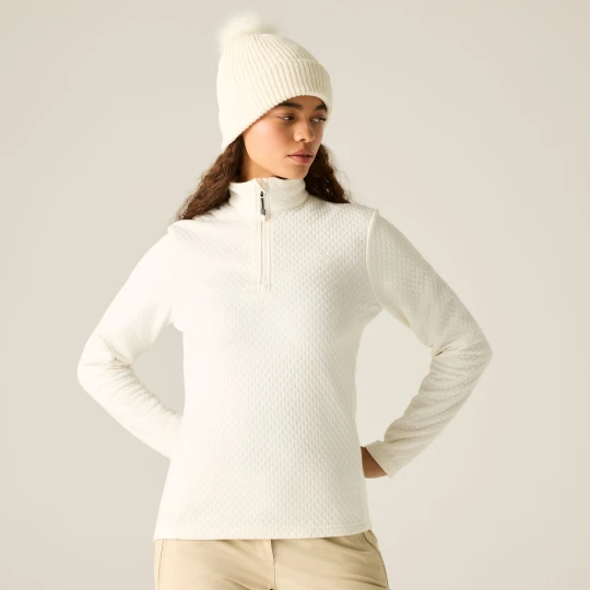 Zdjęcie produktu Dare 2b Bluza damska z suwakiem 1/4 Blindside Biały