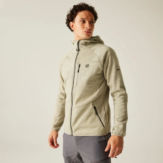 Zdjęcie produktu Dare 2b Bluza męska z kapturem rozsuwana Torrek Mountain Pro Biały