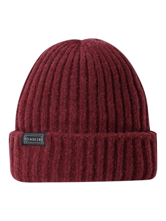 Zdjęcie produktu Dare 2b Czapka beanie "Freestyle" w kolorze bordowym rozmiar: onesize