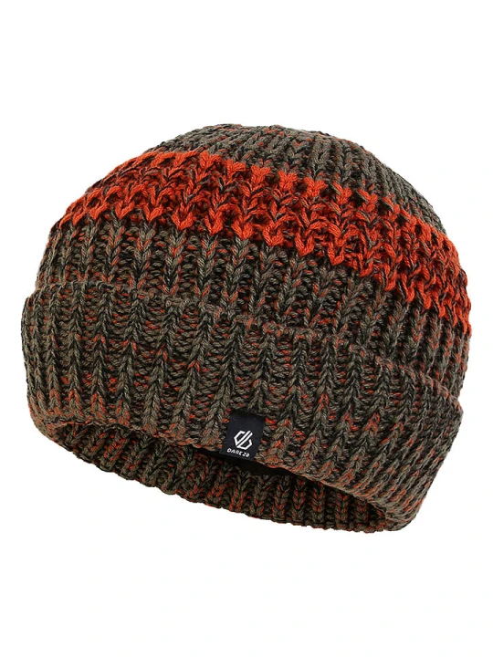 Zdjęcie produktu Dare 2b Czapka beanie "Mindless II" w kolorze khaki i pomarańczowym rozmiar: 158