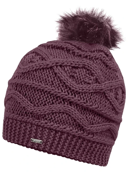 Zdjęcie produktu Dare 2b Czapka beanie "Remind II" w kolorze ciemnofioletowym rozmiar: onesize