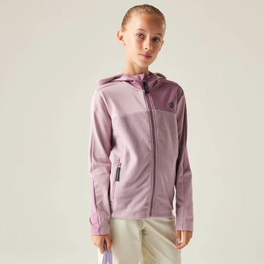 Zdjęcie produktu Dare 2b Bluza dziecięca z kapturem rozsuwana Thriving IV Fioletowy, Rozmiar: 164 cm