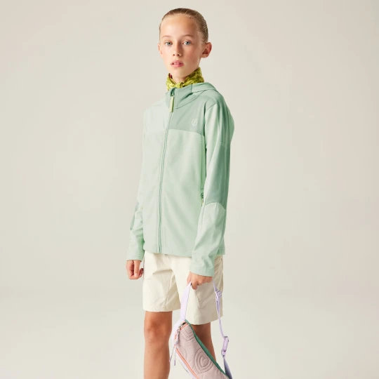 Zdjęcie produktu Dare 2b Bluza dziecięca z kapturem rozsuwana Thriving IV Zielony, Rozmiar: 164 cm