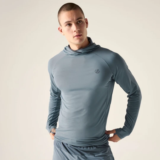 Zdjęcie produktu Dare 2b Bluza męska z kapturem szybkoschnąca Sprint City Niebieski