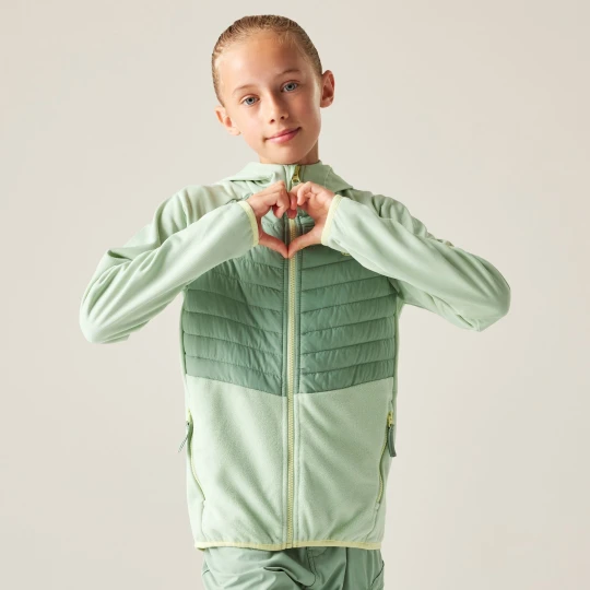 Zdjęcie produktu Dare 2b Kurtka hybrydowa dziecięca Switch Out Zielony, Rozmiar: 176 cm