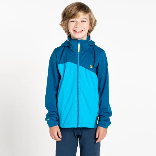 Zdjęcie produktu Dare 2b Kurtka softshell dziecięca Explore Niebieski, Rozmiar: 164 cm