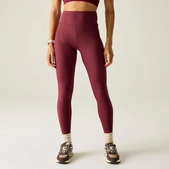 Zdjęcie produktu Dare 2b Legginsy sportowe damskie szybkoschnące Hustle Czerwony