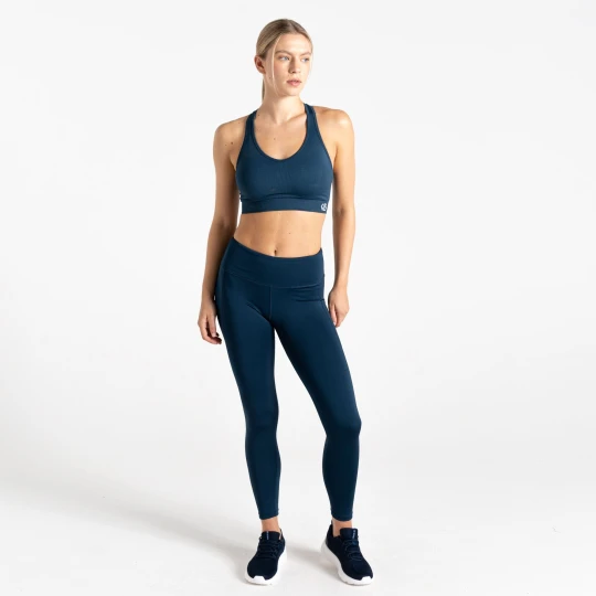 Zdjęcie produktu Dare 2b Legginsy sportowe damskie szybkoschnące Influential II Niebieski