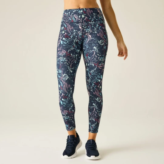 Zdjęcie produktu Dare 2b Legginsy sportowe damskie szybkoschnące Influential II Niebieski