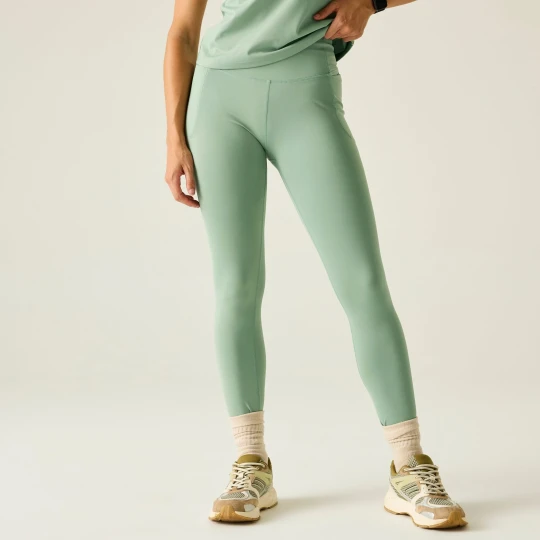Zdjęcie produktu Dare 2b Legginsy sportowe damskie szybkoschnące Power Zielony