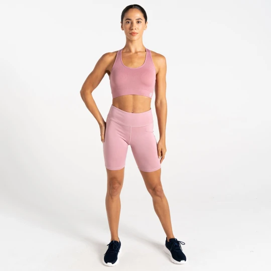 Zdjęcie produktu Dare 2b Spodenki sportowe damskie szybkoschnące Upbeat Różowy
