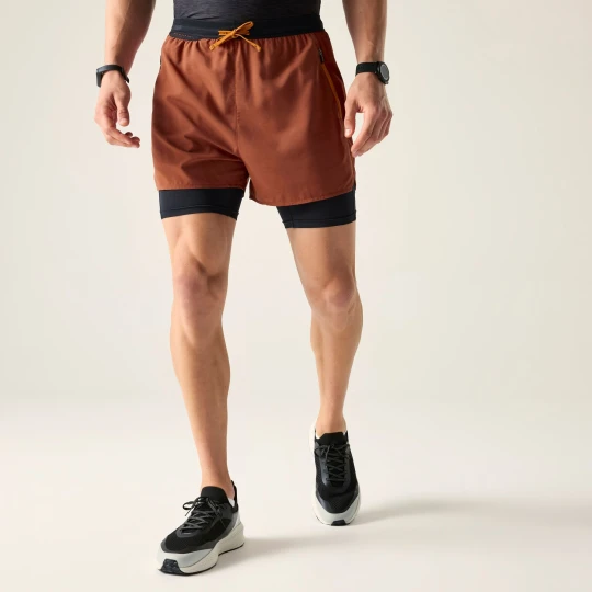 Zdjęcie produktu Dare 2b Spodenki sportowe męskie Movement II Pomarańczowy