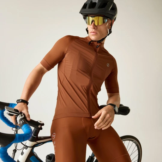 Zdjęcie produktu Dare 2b Koszulka rowerowa męska oblaskowa Lightning S / S Pomarańczowy
