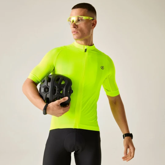 Zdjęcie produktu Dare 2b Koszulka rowerowa męska oblaskowa Lightning S/S Zielony