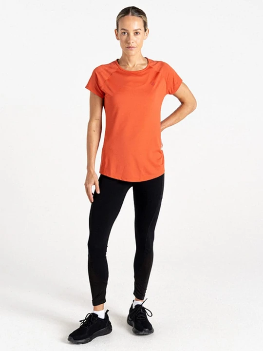 Zdjęcie produktu Dare 2b Koszulka sportowa "Corral Tee" w kolorze pomarańczowym rozmiar: 40