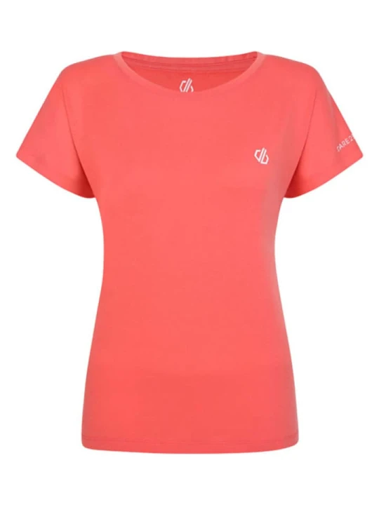Zdjęcie produktu Dare 2b Koszulka sportowa "Persisting II Tee" w kolorze łososiowym rozmiar: 38