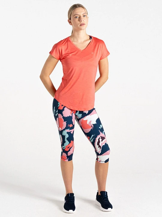 Zdjęcie produktu Dare 2b Koszulka sportowa "Vigilant Tee" w kolorze pomarańczowym rozmiar: 38