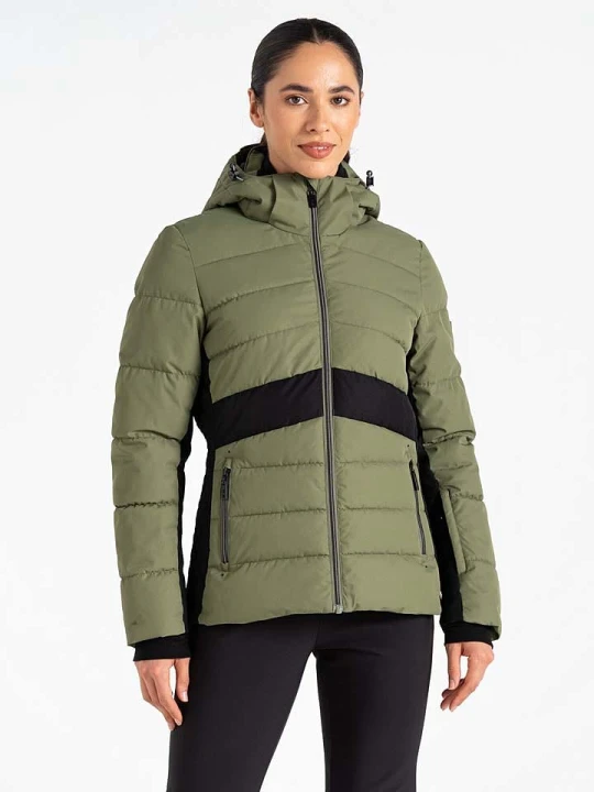 Zdjęcie produktu Dare 2b Kurtka narciarska "Glacial" w kolorze khaki rozmiar: 38