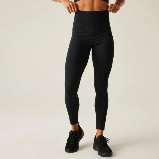 Zdjęcie produktu Dare 2b Legginsy sportowe damskie szybkoschnące Power Czarny