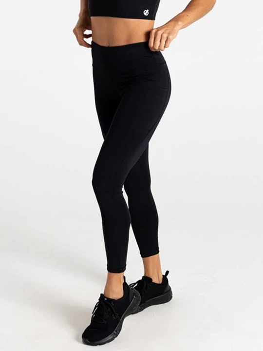 Zdjęcie produktu Dare 2b Legginsy sportowe "Influential II" w kolorze czarnym rozmiar: 36