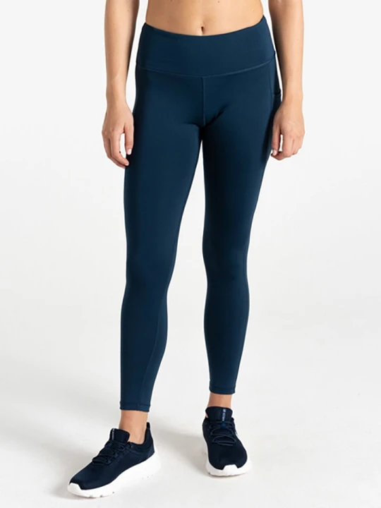 Zdjęcie produktu Dare 2b Legginsy sportowe "Influential II" w kolorze granatowym rozmiar: 46